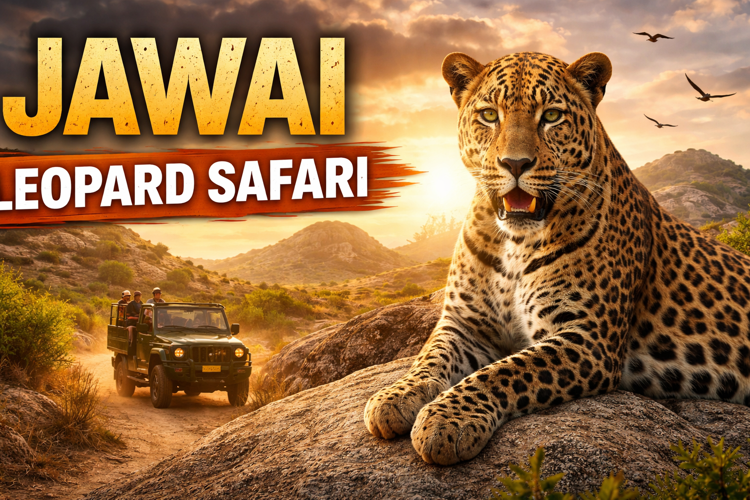 Jawai landscape showcasing a serene setting ideal for productive corporate retreats with luxury tents and rocky hills in Rajasthan