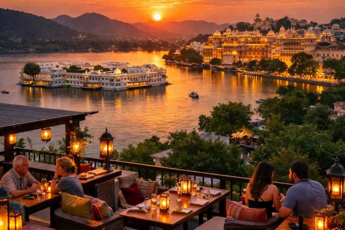 affordable restaurants in udaipur with views